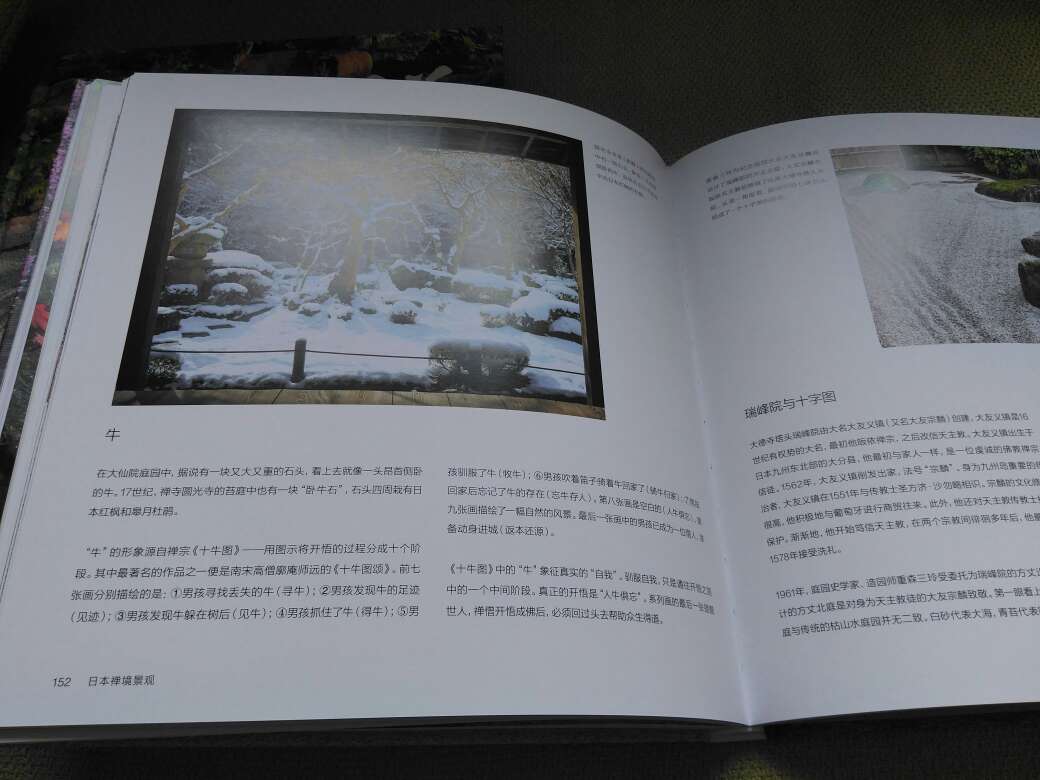 了解枯山水的一本书,有时候你会感叹,日本真是一个神奇的民族,在那样的自然环境下,他们竟然做到了于方寸之间见天地,将某些事物发展到了极致。