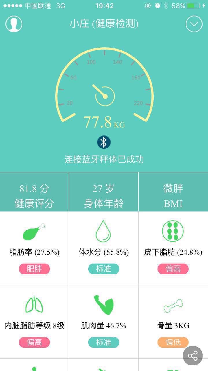 同一天站上去三次都不一样体重感觉很奇怪