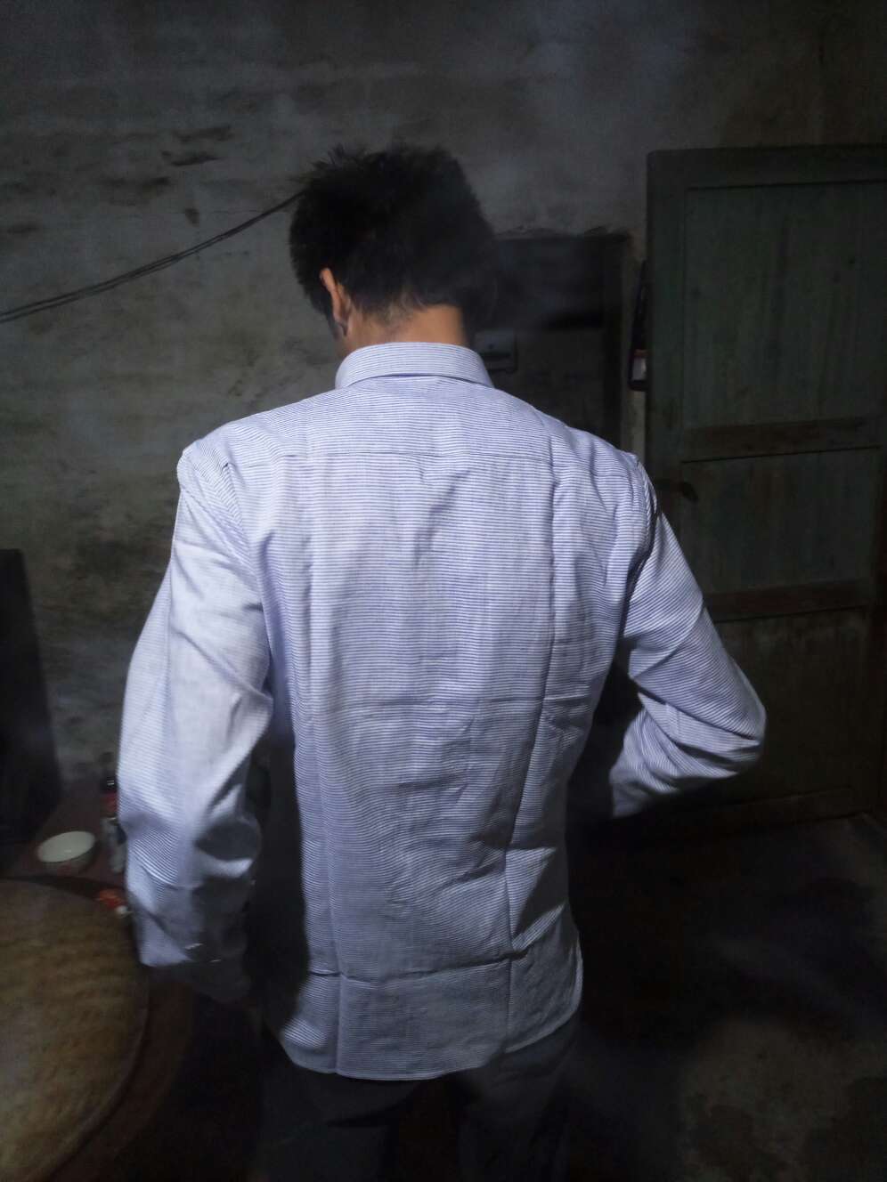 帮表哥买的这个很合身料子真心不错,海澜的品质还是比较认可的