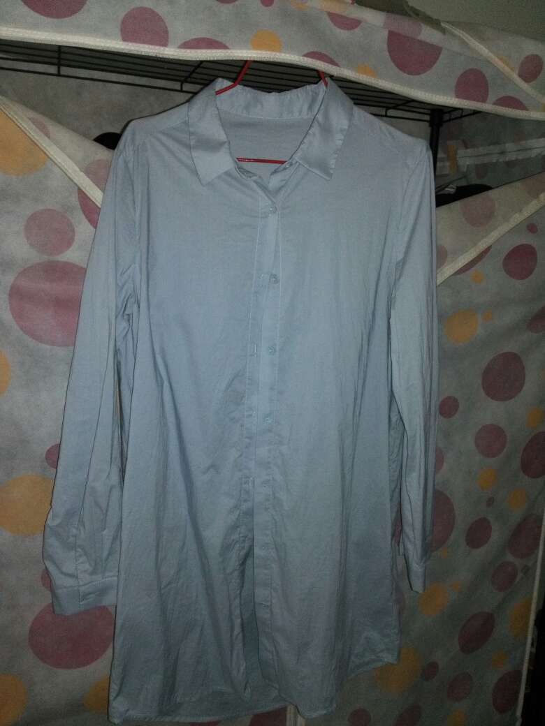 衣服不错,就是有点太长了167/51穿着很长洗了一次没抖平有点皱,质量很ok