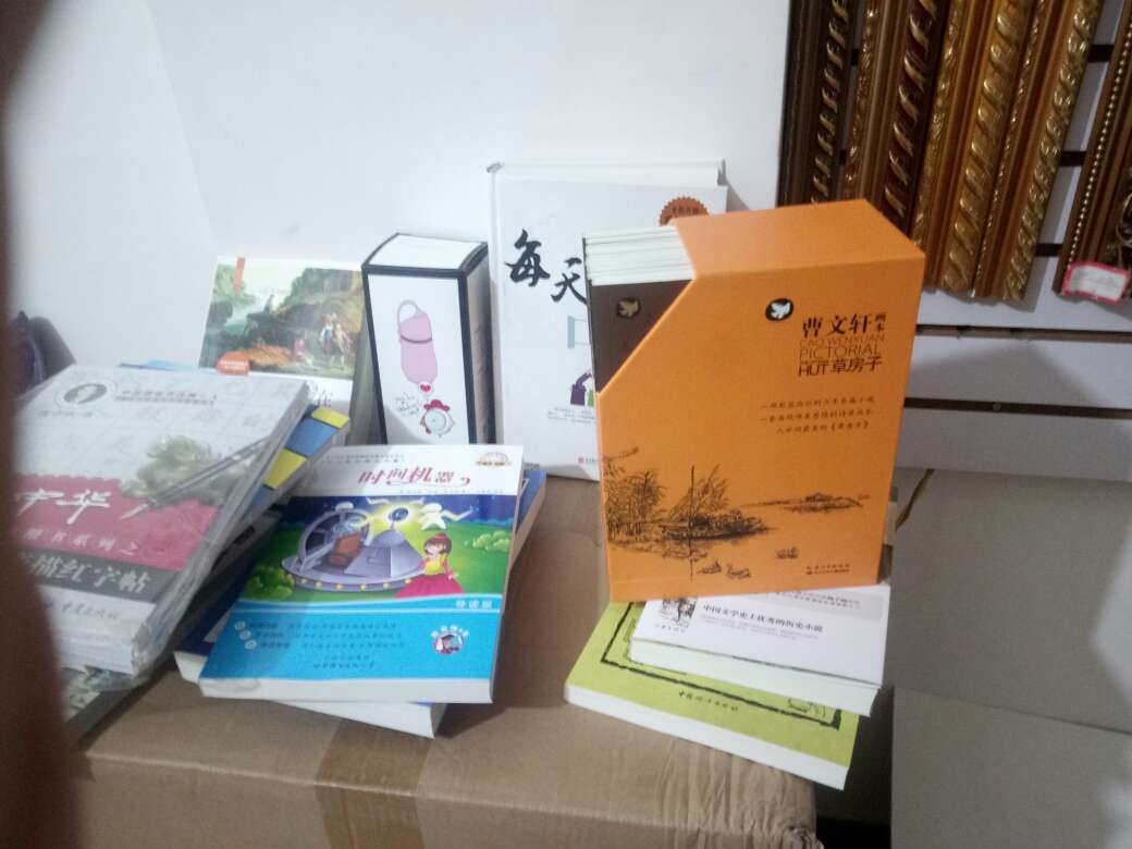 应该适合四年级,我儿子是五年级的,他说很好看,图多,内容丰富多彩,我映象最深刻的是《天空的花环》中的野鸡,在第82页,我拍了图。这个书架也挺好看。