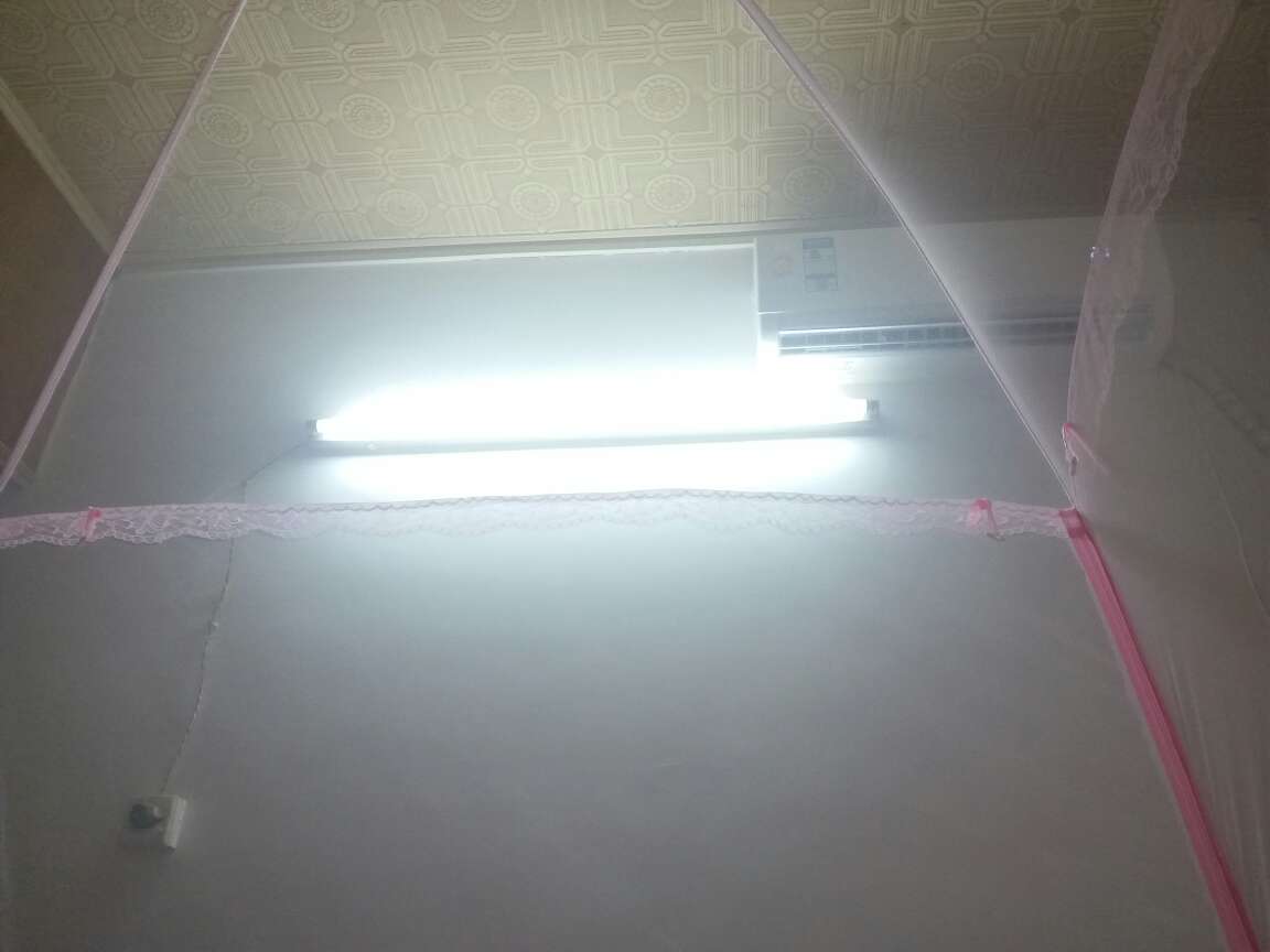 蚊帐很好,网很密,安装也简单。不是特别细的小小虫子都进不来,蚊子是肯定进不来的。如果是竖着拉链就更好更方便了
