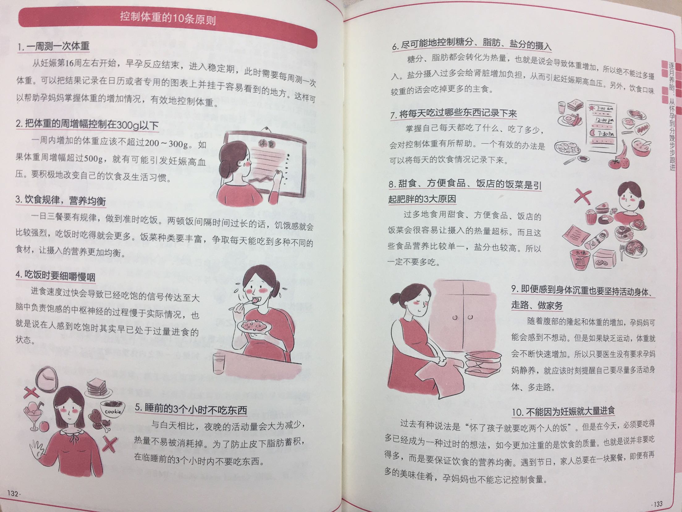 这本书内容超级实用,包括孕前营养备孕,各个孕月的身体变化,还有产后新生儿护理等各方面的知识都有非常详细的说明。值得购买!