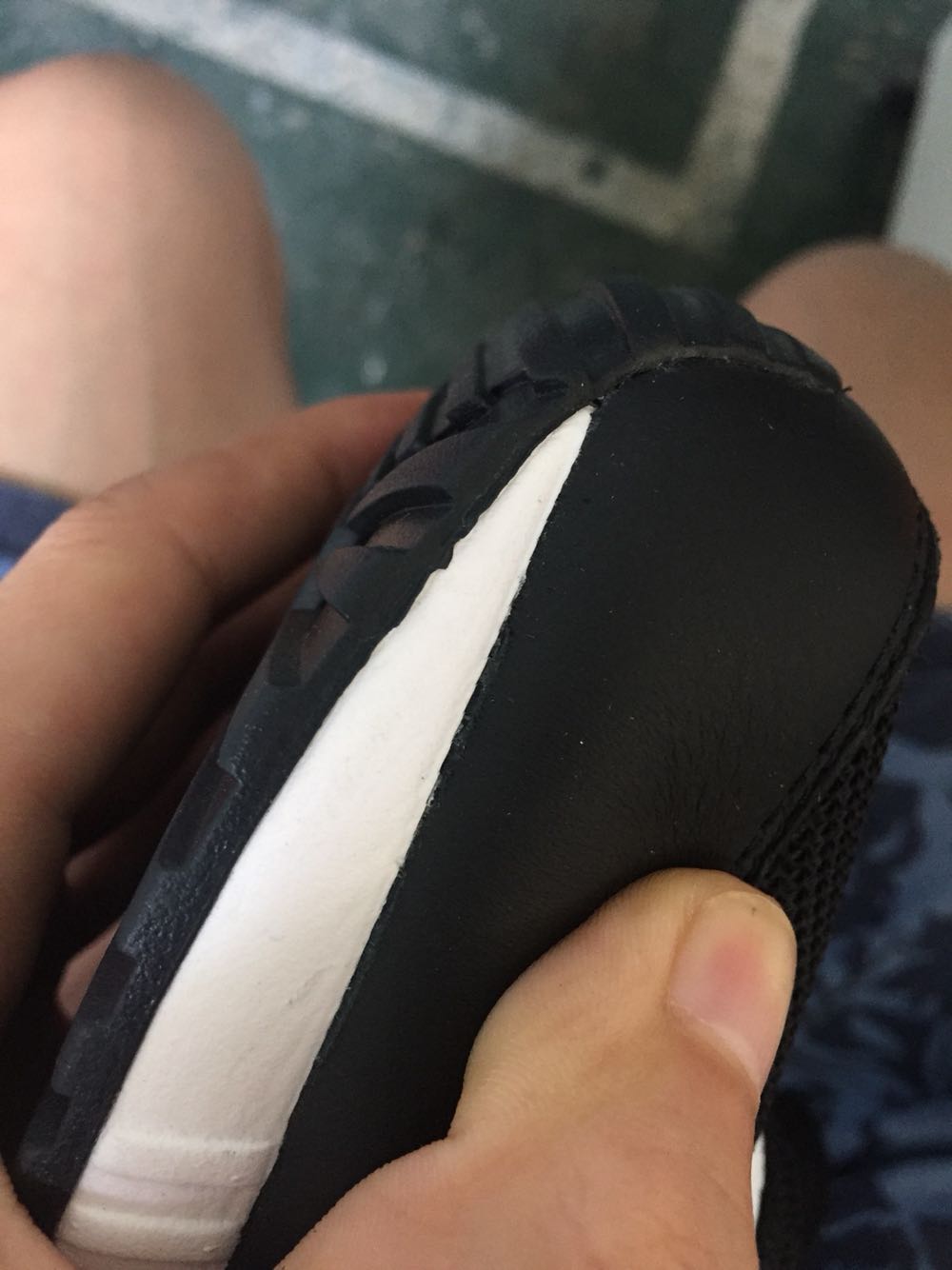 买过最劣质的新百伦 假的 劣质东西