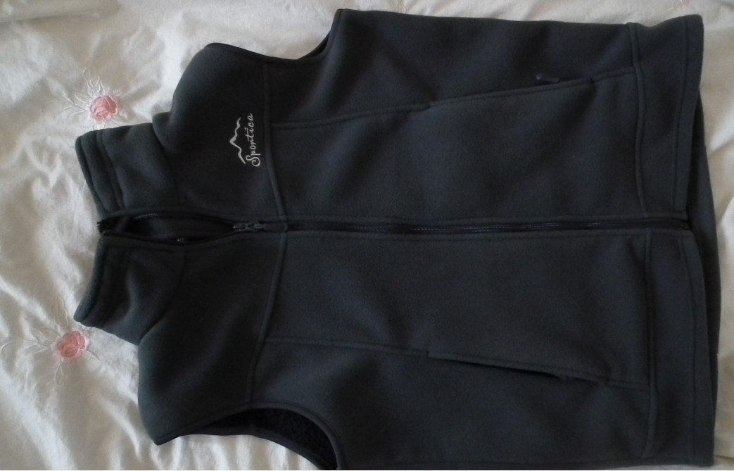 ORTICA斯波帝卡新品休闲摇粒绒<em>男马甲外套</em>男