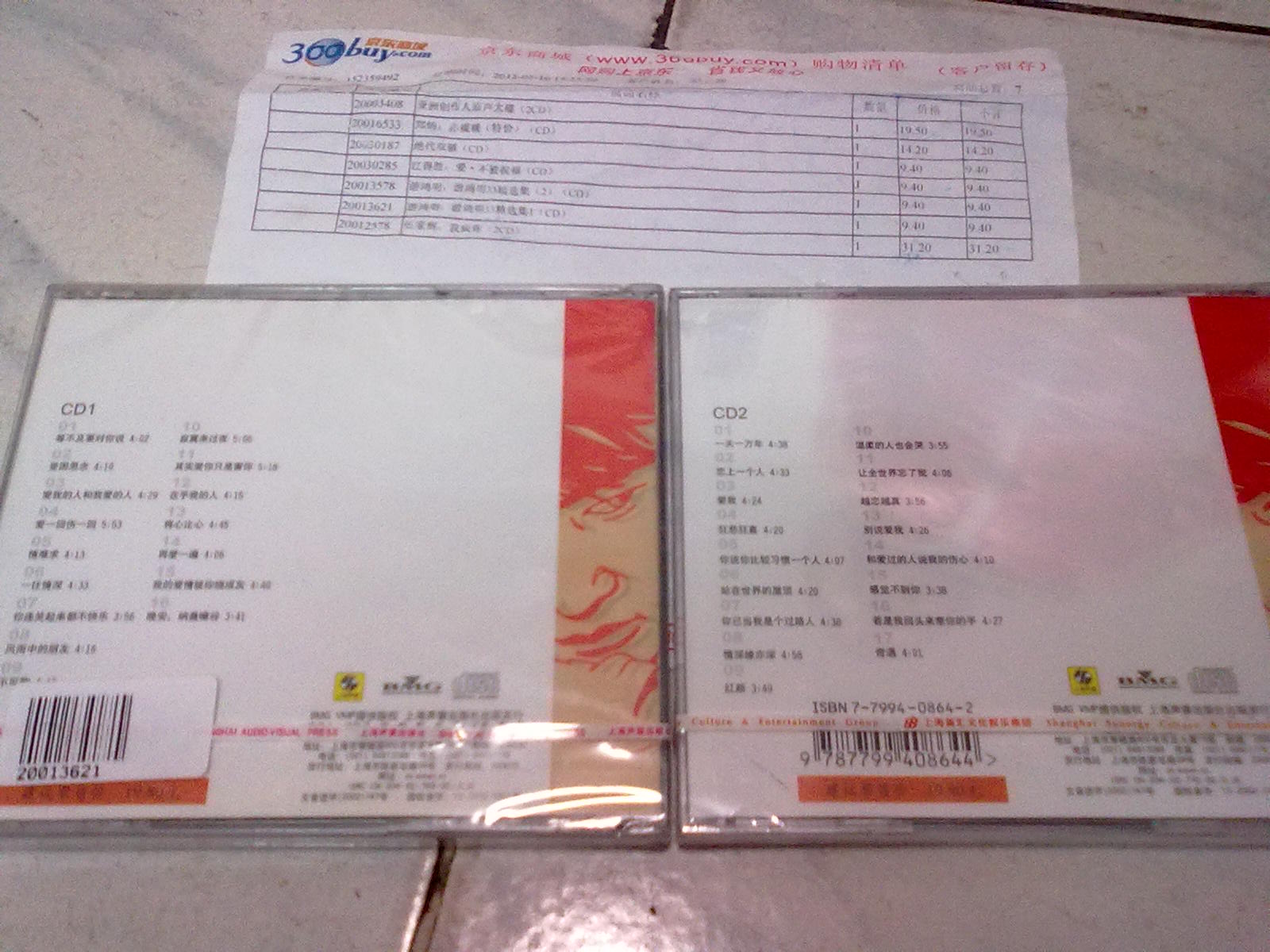 游鴻明：游鴻明33精選集1（CD） 曬單實拍圖