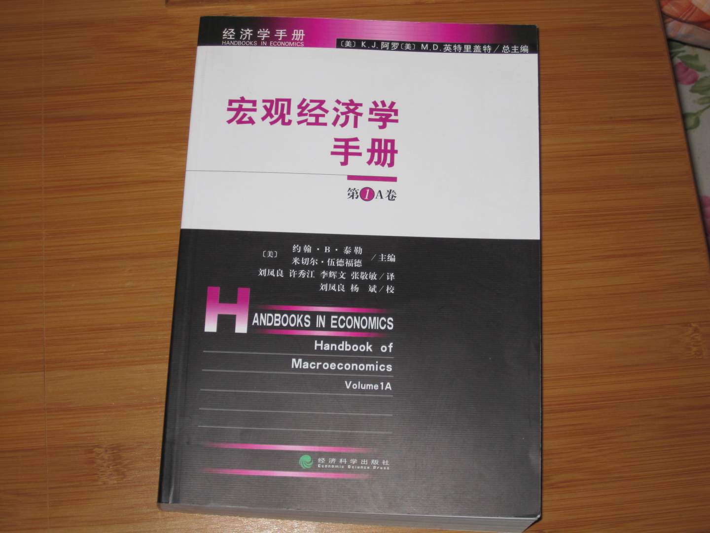 宏觀經(jīng)濟(jì)學(xué)手冊(cè)（第1A卷） 曬單實(shí)拍圖