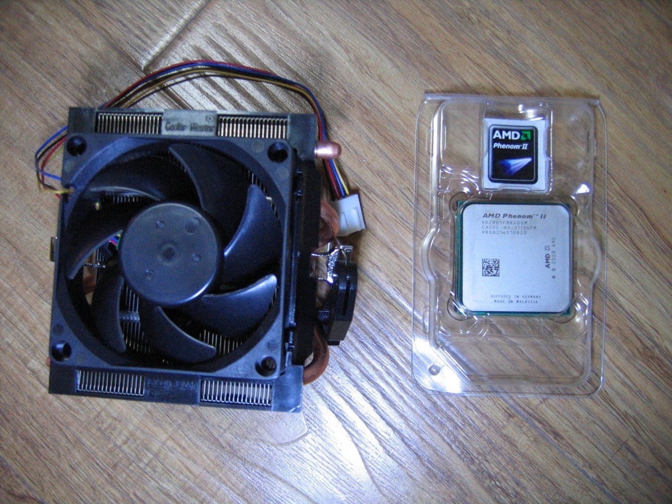 AMD PhenomII×4(四核羿龙2代黑盒)965 盒装