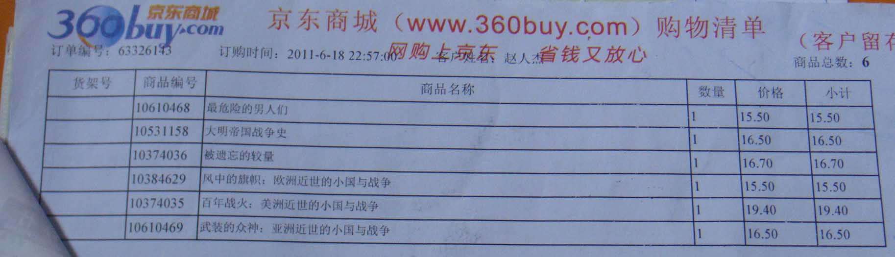 被遺忘的較量 曬單實拍圖