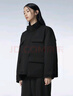 江南布衣（JNBY）秋冬羽絨服女短款工裝風(fēng)外套街頭酷感寬松休閑立領(lǐng)5NAC10440 001/本黑 XS 曬單實(shí)拍圖