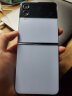 三星（SAMSUNG） Galaxy Z Flip4 掌心折叠设计 立式自由拍摄系统 8GB+256GB 5G折叠屏手机 蓝海假日 礼盒版 实拍图