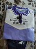 幼兒園園服三件套春夏秋季學(xué)院新款一年級校服小學(xué)生班服套裝紫色 白塔1年級4男 150 cm 曬單實(shí)拍圖