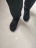 田宇田宇增高鞋男6cm內(nèi)增高男鞋跑步運動鞋休閑鞋男士隱形透氣春夏季 黑色 42 曬單實拍圖