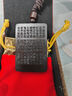 龍虎山發(fā)貨正品天然雷擊棗木天師百解古風(fēng)畫道系項鏈符紫薇諱吊墜 玉化金光紫薇諱 曬單實拍圖