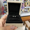 FR珠寶18K金/鉑金鉆石耳釘耳飾經(jīng)典雪花 男女同款七夕520禮物 PT950鉑金 共10分/對(duì) IJ色 曬單實(shí)拍圖