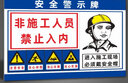 溪沫 工地安全標(biāo)識牌施工安全標(biāo)識牌警告標(biāo)志機(jī)械危險(xiǎn)注意安全戴安全帽告知牌戶外建筑施工現(xiàn)場警示牌標(biāo)志牌 安全警示牌 40x60cm 曬單實(shí)拍圖