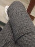 友家坊毛呢女褲休閑褲女小腳鉛筆高腰修身顯瘦彈力顯瘦中年時(shí)尚休閑褲女 小格子單褲 27 腰圍2尺0 曬單實(shí)拍圖