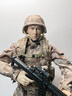 JEU舊義中國軍人突擊行動兵人星空特種兵 1/6兵人手辦模型紀念品人偶 【升級款】荒漠猛虎 曬單實拍圖
