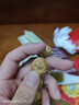 盤道橄欖核手串 鯉魚彌勒 文玩橄欖核雕手把件 南工大師 李清手工雕刻 2.05*2.2cm 曬單實拍圖
