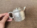 陶羽何賦森鎏銀祥云茶壺養(yǎng)生泡茶壺高檔功夫茶具瓷鎏銀大號(hào)泡茶器送禮 何賦森·鎏銀祥云茶壺 220ml 曬單實(shí)拍圖