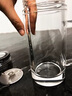溪谷天然水晶杯帶把手加厚防燙男士原礦水晶辦公杯綠茶水杯 單只 400ml 禮盒裝 曬單實拍圖
