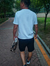 才子（TRIES）商務(wù)休閑POLO衫男夏季新款輕薄透氣撞色條紋領(lǐng)翻領(lǐng)短袖T恤 條紋領(lǐng)白色 L 48(170/88A) 曬單實(shí)拍圖