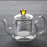迷你小茶壺 耐高溫過(guò)濾小號全玻璃泡茶小青柑花茶泡茶器 02款迷你茶壺（200ML） 曬單實(shí)拍圖