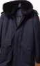 南极人中老年人羽绒服男装爸爸加厚中长款脱卸内胆大码宽松外套冬季衣服 蓝色 L(建议110-125斤) 实拍图