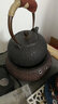 茶大師滄海爛石 煮茶器電陶茶爐日本南部鑄鐵壺玻璃茶壺陶壺銅壺 鑄鋁磐石閑云大號加強版1350w 曬單實拍圖