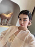 皮爾卡丹（pierre cardin）超薄小披肩夏季配裙子的外搭冰絲防曬衣女罩衫雪紡上衣開衫薄外套 香檳色 S 【75-90斤】 曬單實(shí)拍圖