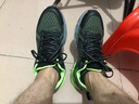 特步男鞋網(wǎng)面運動(dòng)鞋男士輕便網(wǎng)鞋跑步鞋防滑休閑鞋子科技跑鞋 【減震旋】黑綠 39 曬單實(shí)拍圖