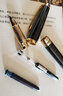 畢加索(Pimio)鋼筆918財務(wù)美工商務(wù)辦公高檔暗尖美工筆917書(shū)法練字簽名彎尖美工筆節日送禮鋼筆 918黑色金夾財務(wù)彎尖美工(0.7mm)禮盒裝 曬單實(shí)拍圖