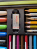 辉柏嘉（Faber-castell）儿童绘画礼盒装79件套 彩色铅笔油画棒水彩笔铅画画套装 附2本涂色书  实拍图