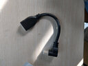 炬信科技彎頭HD高清線兼容HDMI1.4版2.0版HD延長線90度公對母轉(zhuǎn)接線270度彎頭4K機(jī)頂盒接電視 L型直角 下彎90度15厘米 曬單實拍圖