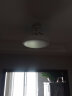 欧普（OPPLE）风扇灯客厅餐厅卧室简约带LED风扇 高显色隐形升级风量吊扇灯 升级Ⅱ代【36寸】36瓦照明-白色 实拍图