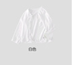 棉大班（MIANDABAN）寶寶外套夏季薄款兒童空調(diào)服莫代爾開衫嬰兒外出服男童長(zhǎng)袖上衣 淺藍(lán) 80cm 曬單實(shí)拍圖