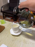 唐述玻璃自動茶具套裝懶人泡茶器半自動泡茶器簡約創(chuàng)意茶具家用泡茶壺 鑲銀年年有魚 曬單實拍圖