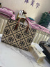 Tory Burch 湯麗柏琦【七夕禮物】 T MONOGRAM 手提托特包女包TB 138919 黑色 001 曬單實(shí)拍圖