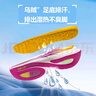 ONEMIX玩覓魚(yú)翼跑步鞋防潑水超輕透氣減震支撐回彈運動(dòng)男女爽跑運動(dòng)鞋 七彩玫紅 38 曬單實(shí)拍圖