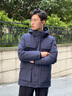 beanpole90%鵝絨 濱波秋冬男士多口袋工裝風(fēng)羽絨服 藏青色 M 175/92A 曬單實拍圖
