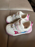 泰蘭尼斯春季叫叫鞋女寶寶學(xué)步鞋軟底女童卡通嬰兒鞋 白/彩 20碼 曬單實(shí)拍圖