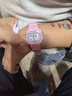 卡西歐（CASIO）手表女簡約氣質(zhì)學(xué)生潮流小方塊兒童電子表LA-20WH-1A/1B/4A1 8A9A LA-20WH-4A1女款 曬單實拍圖