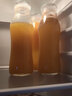 WINEWINGS潮流創(chuàng  )意玻璃冷水瓶夏季果汁飲料瓶帶蓋牛奶瓶隨身杯儲物瓶密封瓶 潮流果汁瓶/兩只 曬單實(shí)拍圖
