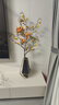 瑞家禾 現(xiàn)代創(chuàng)意輕奢花瓶擺件客廳玄關(guān)桌面插干花電視柜餐桌家居裝飾品 小號花瓶+春華秋實(shí) 曬單實(shí)拍圖