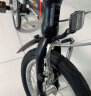 大行（DAHON） 412折叠自行车14英寸单速超轻迷你铝合金学生成人单车BYA412 黑色【小顺头】 实拍图