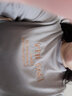 戀人世家衛(wèi)衣女2024新款秋冬休閑時(shí)尚加絨加厚韓版減齡顯瘦寬松百搭上衣潮 灰色【加絨加厚】 L建議100-120斤 曬單實(shí)拍圖