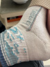 川崎KAWASAKI羽毛球袜运动袜透气防滑加厚毛巾底男款KW-6103蓝色 实拍图