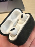 优思顿airpods pro二代保护套c口挂绳适用苹果无线蓝牙硅胶防摔盒轻奢无线保护套蓝牙保护套蓝牙耳机套 AirpodsPro一代【神秘黑】【翻毛皮】 实拍图