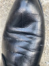 卡帝樂鱷魚（CARTELO）皮鞋男商務正裝尖頭系帶軟面透氣潮鞋秋季英倫內(nèi)增高青年休閑男鞋 黑色內(nèi)增高 45 標準皮鞋碼數(shù) 曬單實拍圖