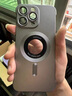班羅爾 蘋果16ProMax手機(jī)殼新款無(wú)邊框薄PC磁吸漏標(biāo)iPhone16Pro保護(hù)套全包防摔簡(jiǎn)約輕奢男女款 【氣質(zhì)銀】  iPhone 16 Pro Max 曬單實(shí)拍圖